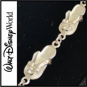 Disney Mickey Mouse sterling silver bracelet NWT